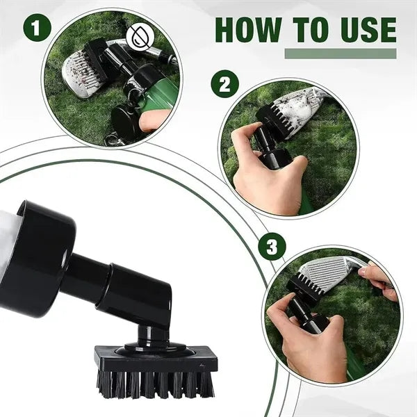 Golf Cleaning Brush with 5 Ounces of Water