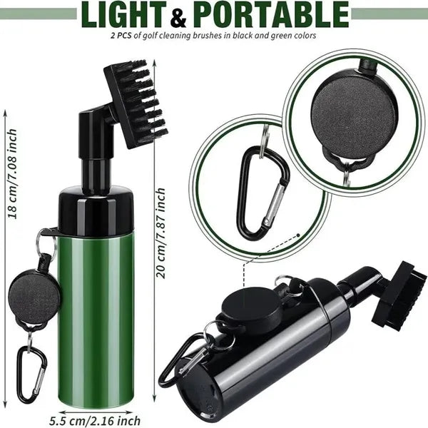 Golf Cleaning Brush with 5 Ounces of Water