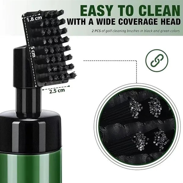 Golf Cleaning Brush with 5 Ounces of Water