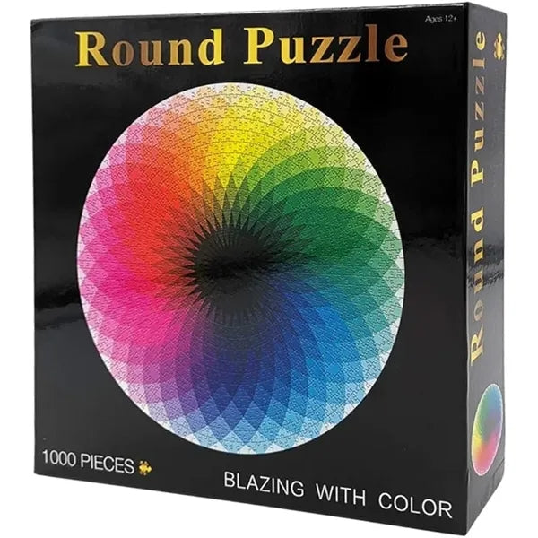 Circle Round JigsawPuzzles for Adults 1000 Pcs Game