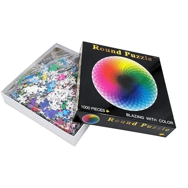 Circle Round JigsawPuzzles for Adults 1000 Pcs Game