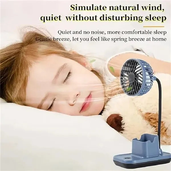 3 in 1 Multifunction Fan Pen Holder Phone Stand
