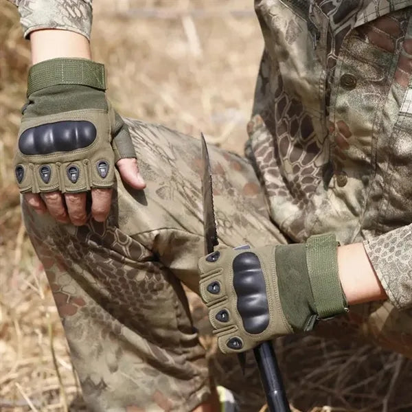 Multipurpose Outdoor Protection Tactical Half Finger Gloves