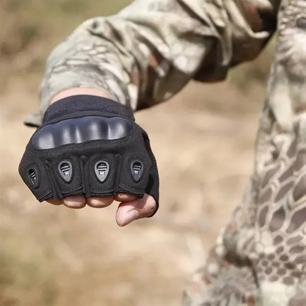 Multipurpose Outdoor Protection Tactical Half Finger Gloves