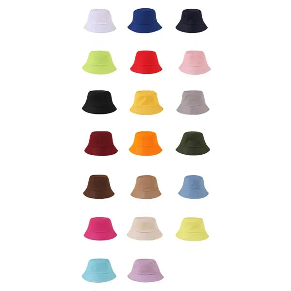 Unisex Athletic Bucket Solid Colors Sun Hat