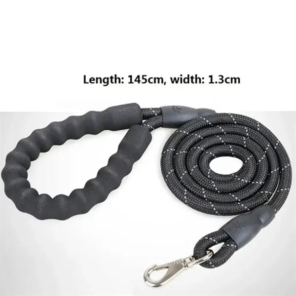 Reflective No-Pull Dog Leash with Padded Handle