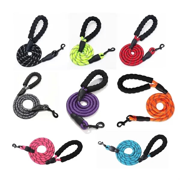 Reflective No-Pull Dog Leash with Padded Handle