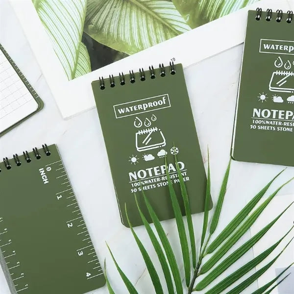 Waterproof Pocket Notepad with Stone Paper