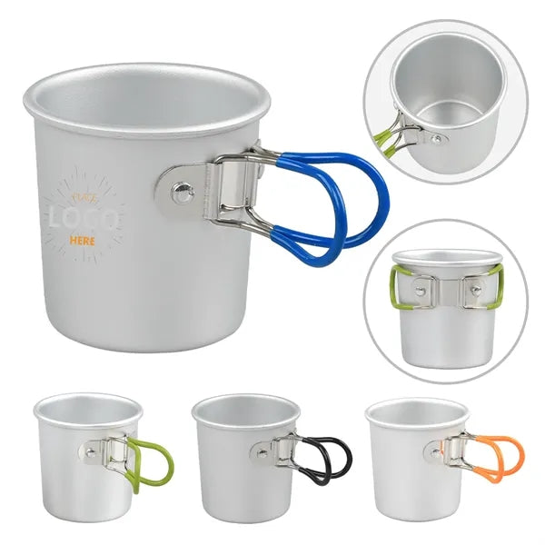 Portable Folding Aluminum Cup