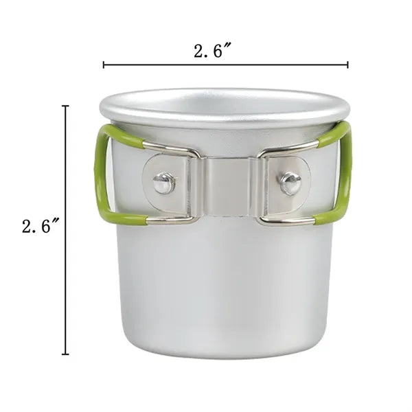 Portable Folding Aluminum Cup