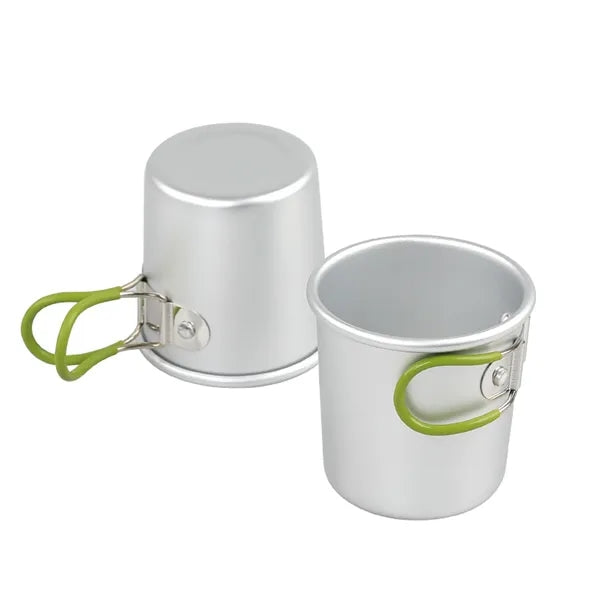 Portable Folding Aluminum Cup