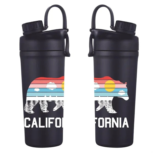 26oz Double Wall Stainless Steel Vacuum Ice Shaker