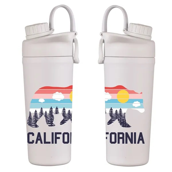 26oz Double Wall Stainless Steel Vacuum Ice Shaker