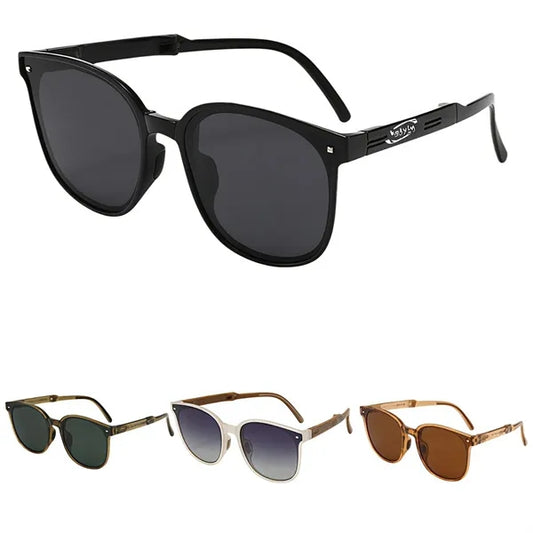 Oversized foldable Large Rectangle UV Protection Sunglasses