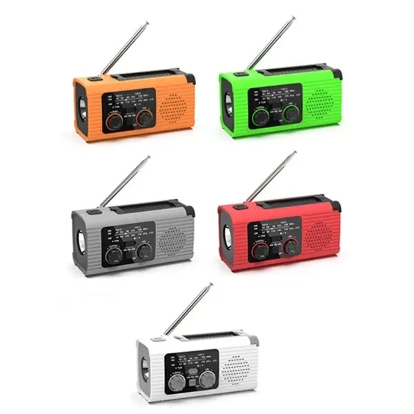 Solar Hand Crank Emergency Radio
