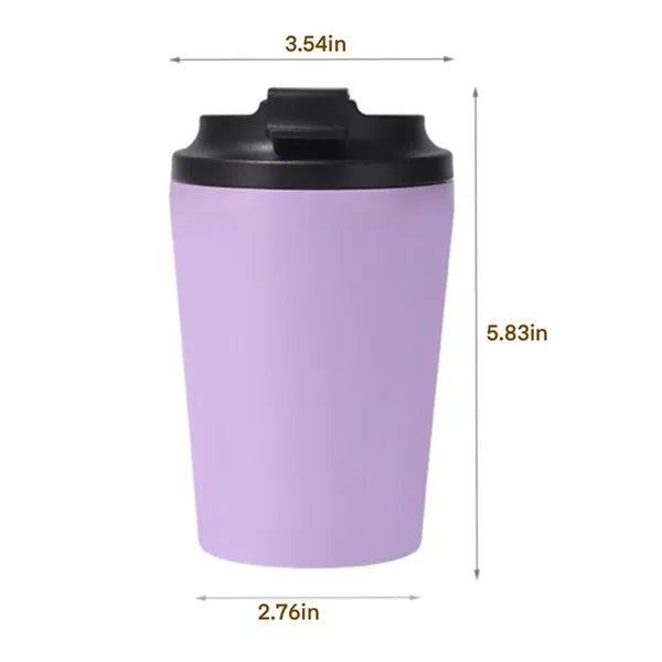 11.84 oz Simple Vacuum Stainless Steel Insulated Coffee Cup