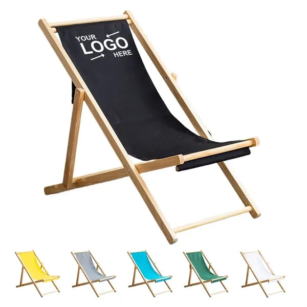 Patio Lounge Outdoor Beach Sling Reclining Chair