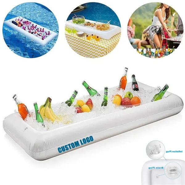 Inflatable Ice Serving Buffet Bar