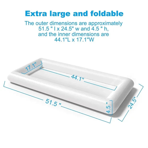 Inflatable Ice Serving Buffet Bar