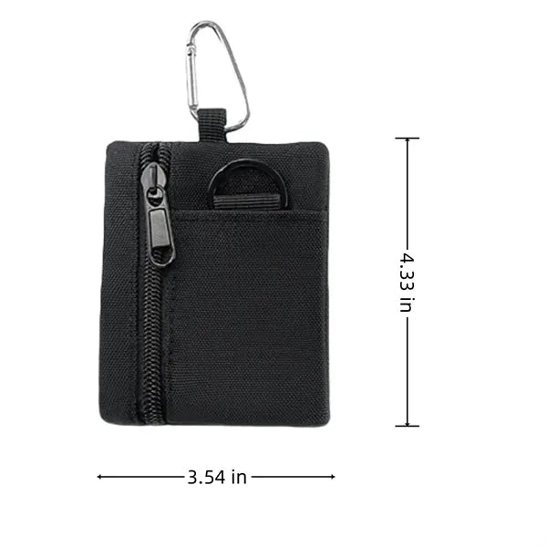 Tactical Coin Purse Multi Function Key Earphone Storage Bag