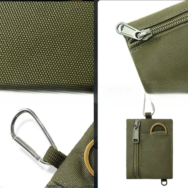 Tactical Coin Purse Multi Function Key Earphone Storage Bag