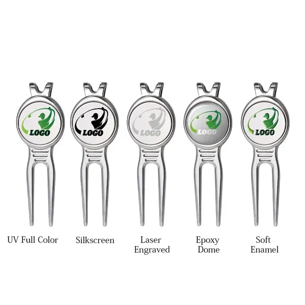 Divot Tool with Custom Logo Ball Marker