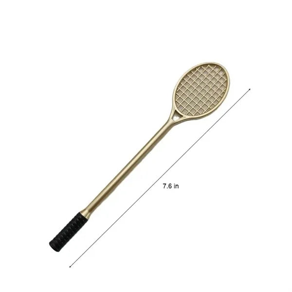 Creative tennis racket-shaped ballpoint pen