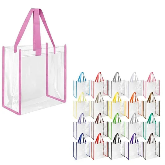 12x12x6 Inch Clear Tote Bag