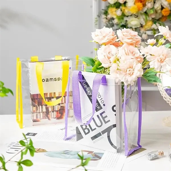 12x12x6 Inch Clear Tote Bag