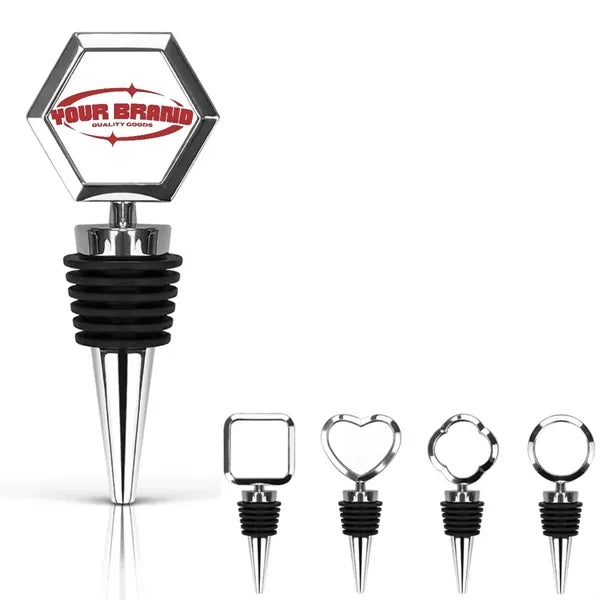 Leak-Proof Metal Wine Bottle Stopper
