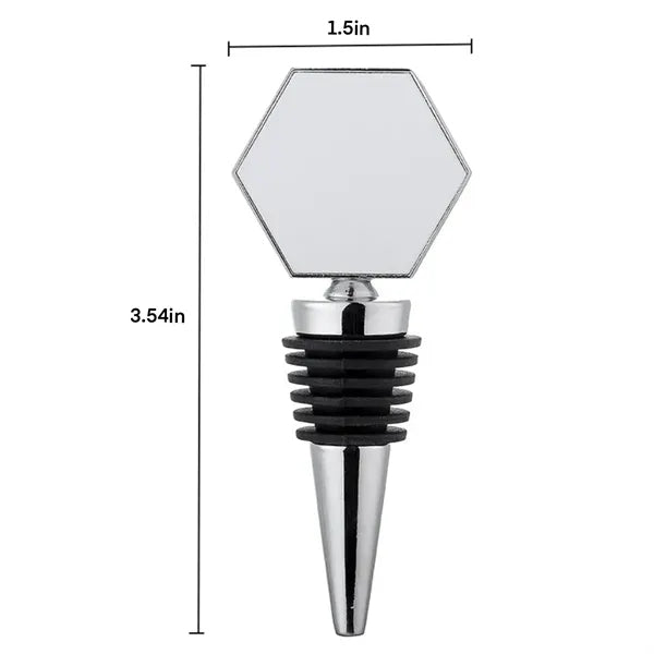 Leak-Proof Metal Wine Bottle Stopper
