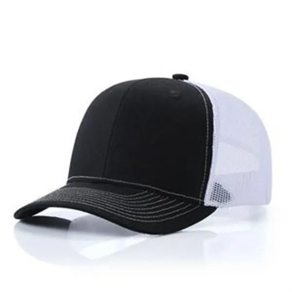 Structured Baseball Trucker Mesh Snapback Cap - UV Pr