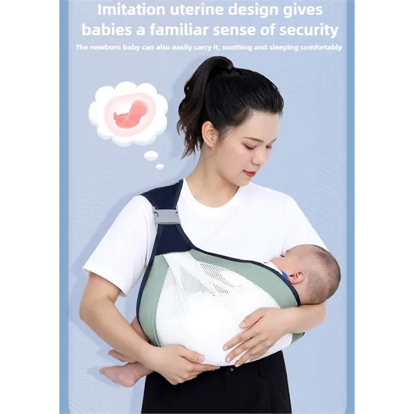Logo Breathable Baby Carrier Adjustable 44lbs