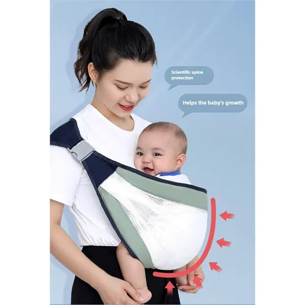 Logo Breathable Baby Carrier Adjustable 44lbs