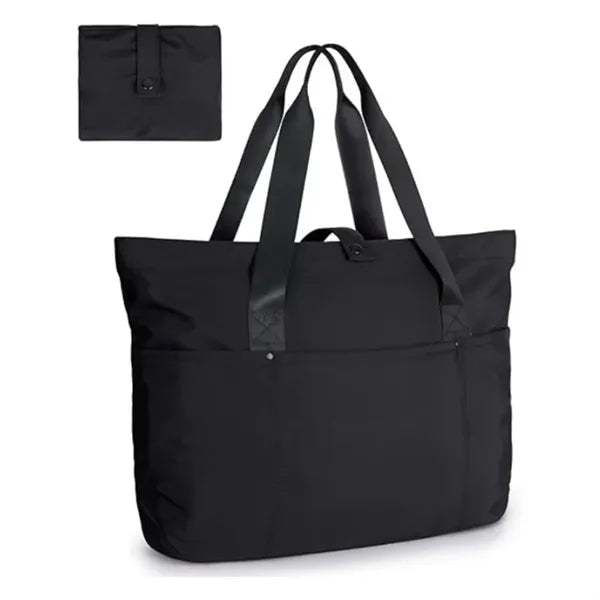 Foldable Tote Bag With Zipper