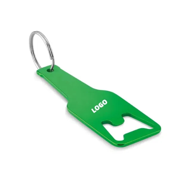 Multi-Function Aluminum Bottle Opener Keychain