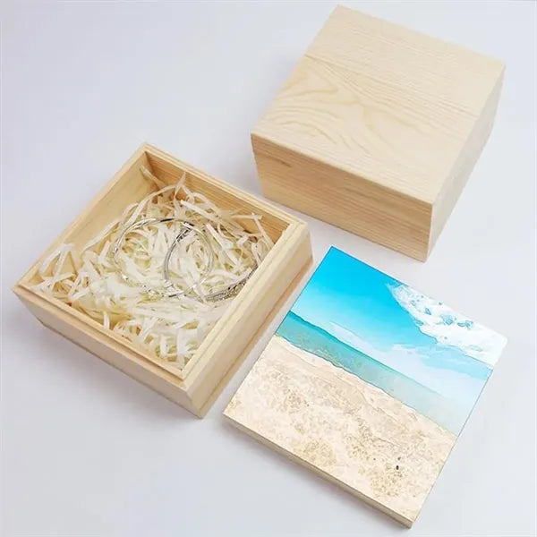 Wooden eco-friendly storage box jewelry collection case