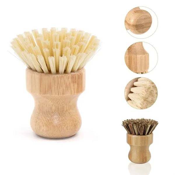 Bamboo Dish Scrub Brush