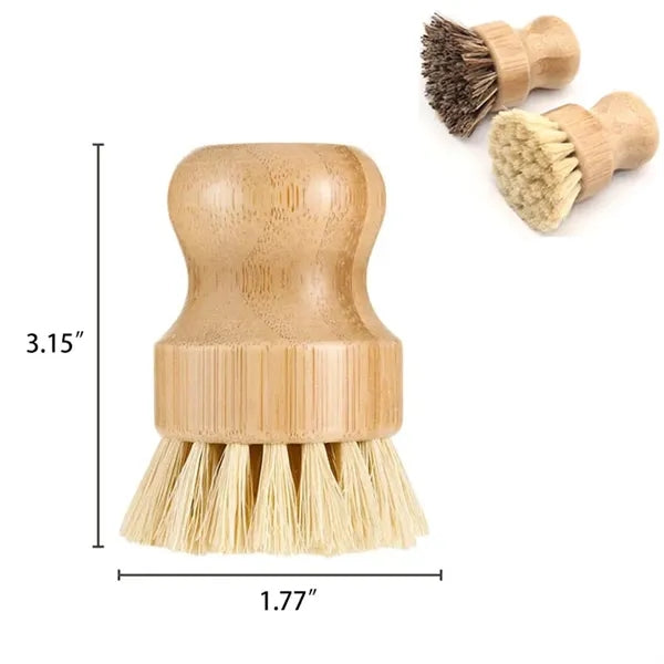 Bamboo Dish Scrub Brush