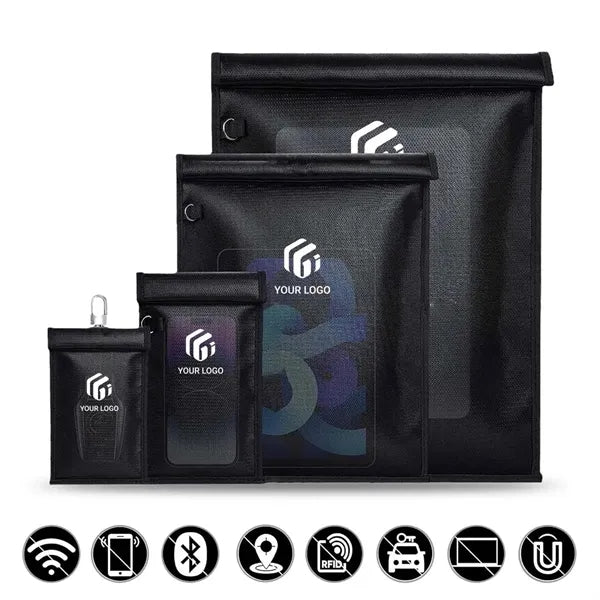 Anti-theft pouch rfid blocking key fob protector faraday bag