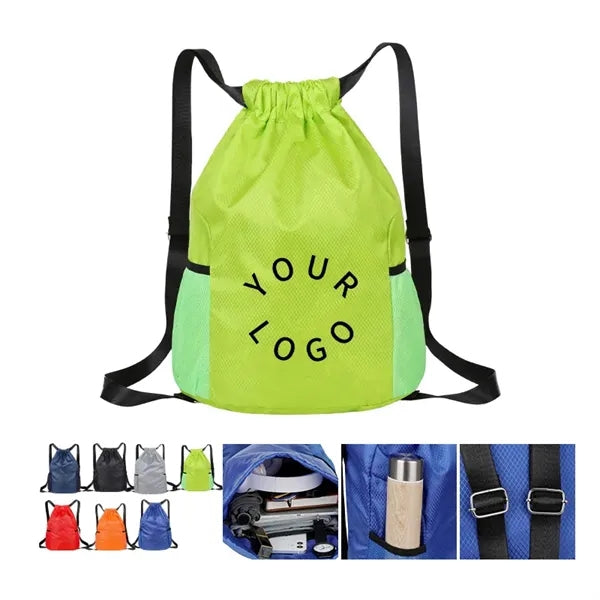 Waterproof Oxford Drawstring Backpack