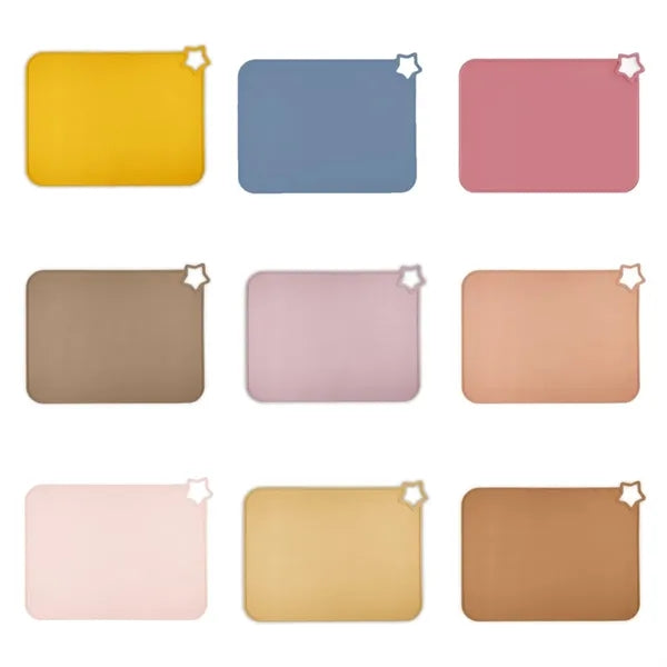 Bulk Toddler Feeding Mats Eco Friendly Spill Proof Design