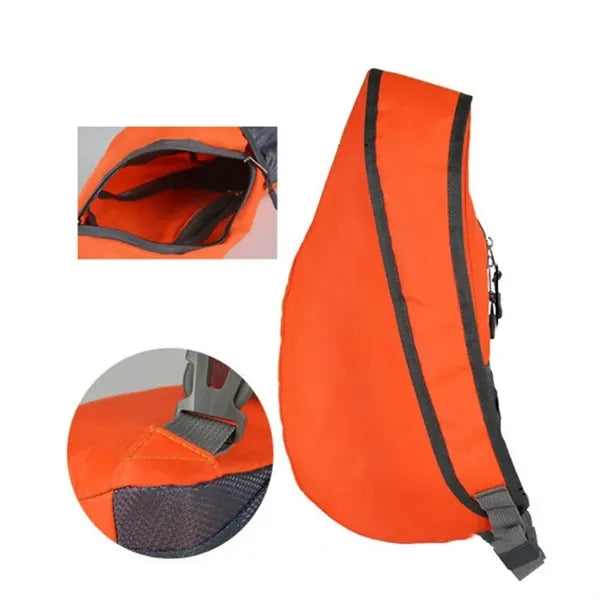 Foldable Crossbody Sling Backpack