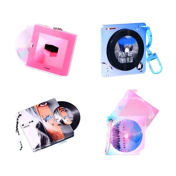 Mini Retro Tape Recorder Keychain