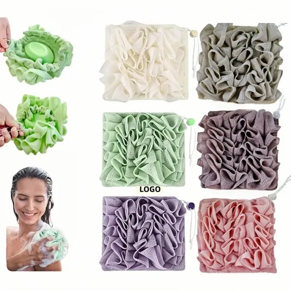 2-in-1 Exfoliation Mesh Shower Ball