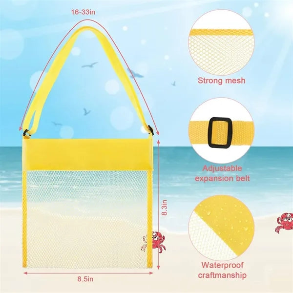 Children's Mesh Beach Tote Bag