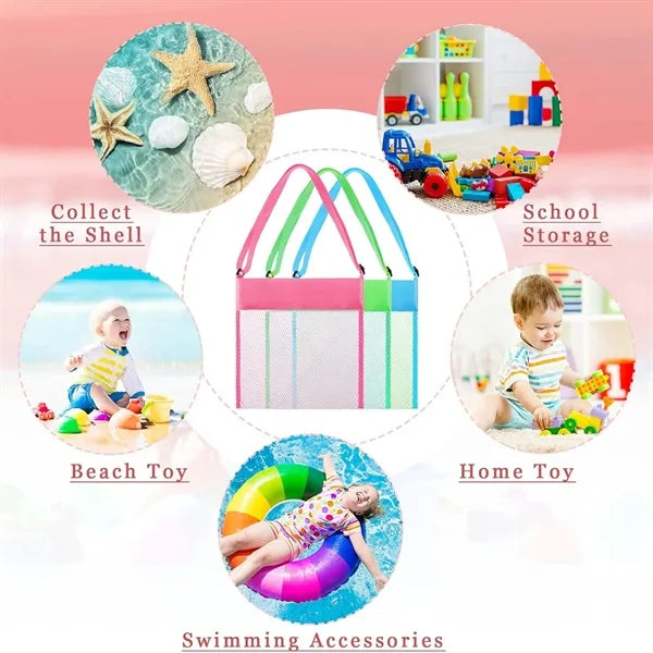 Children's Mesh Beach Tote Bag