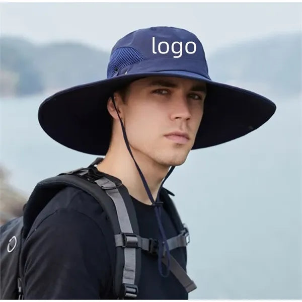 Summer Wide - Brimmed Sun Bucket Hat with Dual - Sided Breat