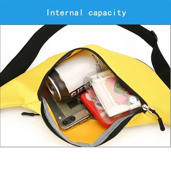 Multifunctional running fanny pack Unisex waist bag