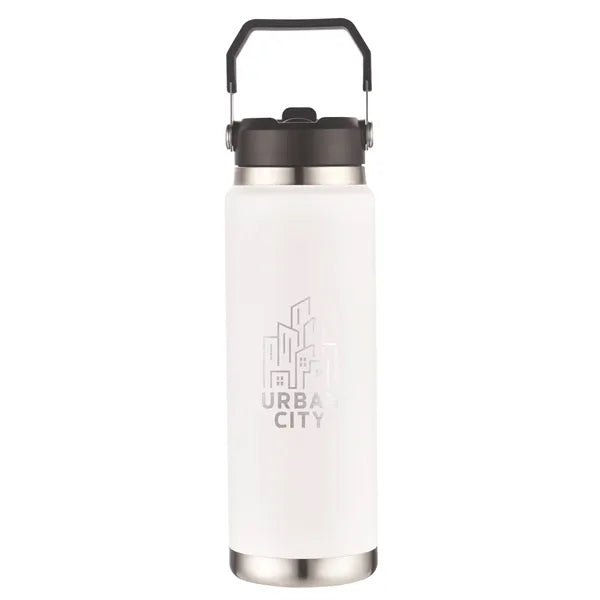 30oz Vacuum Water Bottle with Stainless Steel Handle